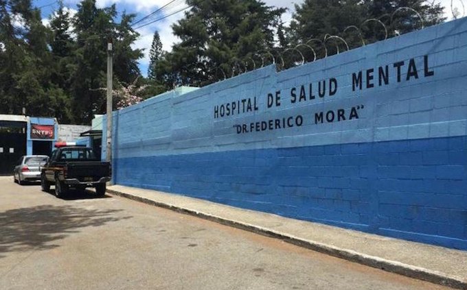 Foto de la entrada del hospital federíco mora